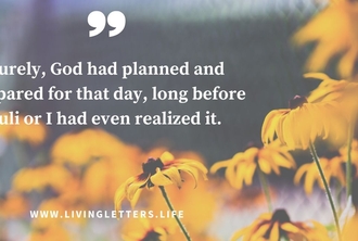 Juli's Story:  A Testimony To God's Perfect Plans