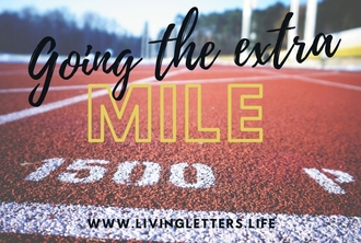 Going the Extra Mile
