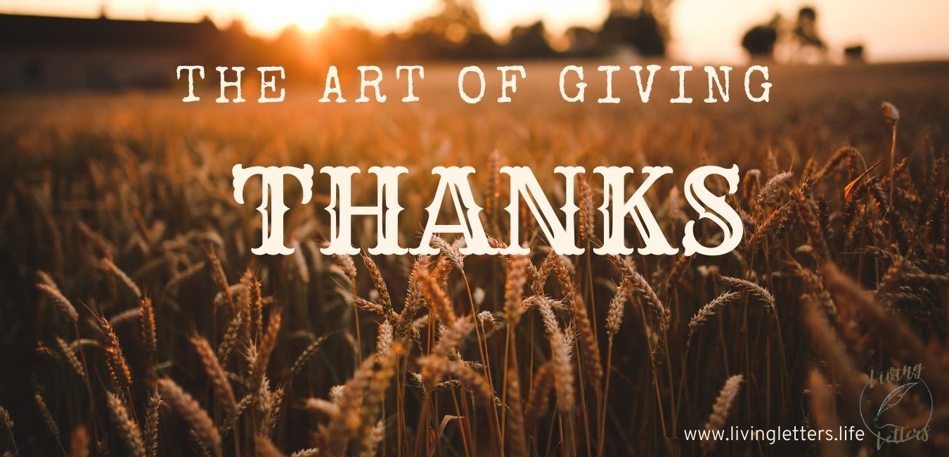 The Art of Giving Thanks