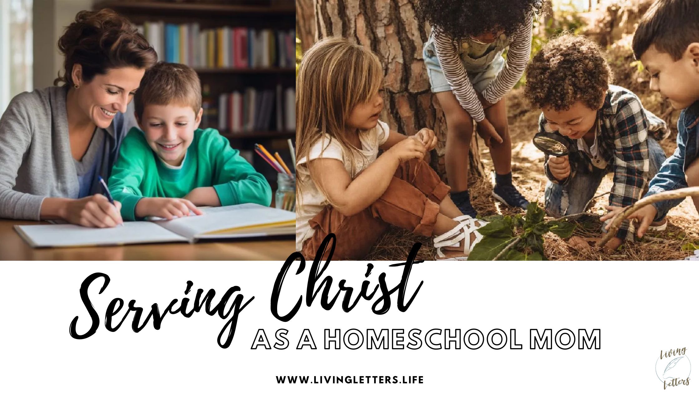 Serving Christ as a Homeschool Mom