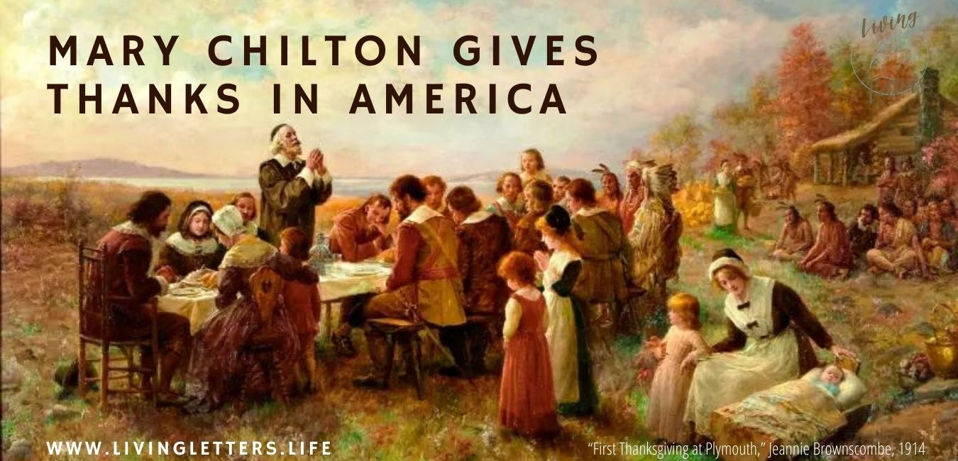 Mary Chilton Gives Thanks in America